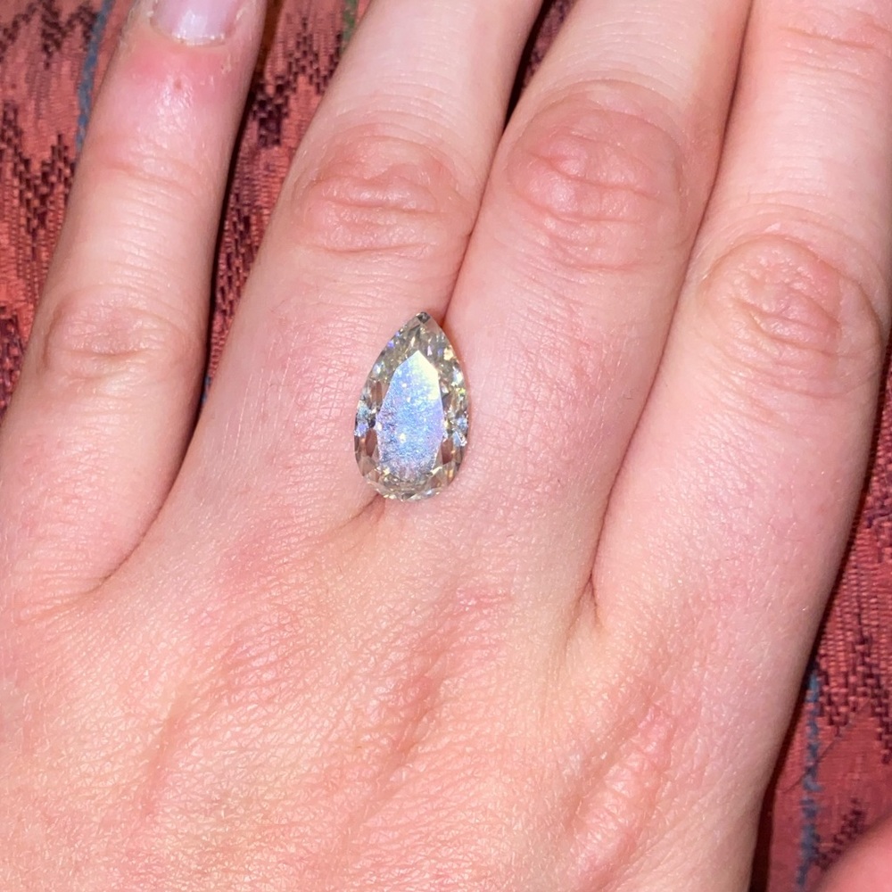 Loose 6 Carat Moissanite - Picture 2 of 4